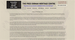 Desktop Screenshot of freddibnahheritagecentre.com